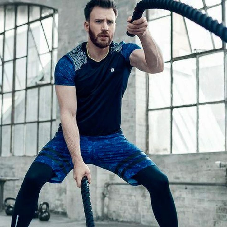 Chris Evans tập luyện thế nào để trở thành Captain America?- Ảnh 1. Evans tập luyện khoảng 2 giờ mỗi ngày - Ảnh: INSTAGRAM