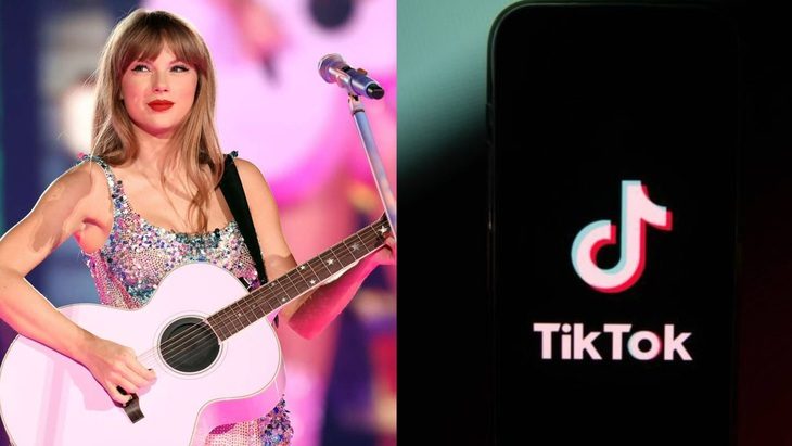 Cho rằng nhạc AI tạo ra tràn lan nên BTS, Taylor Swift sẽ rời TikTok- Ảnh 1. Hãng đĩa đại diện cho Taylor Swift, Billie Eilish... sẽ rút toàn bộ kho nhạc trên TikTok
